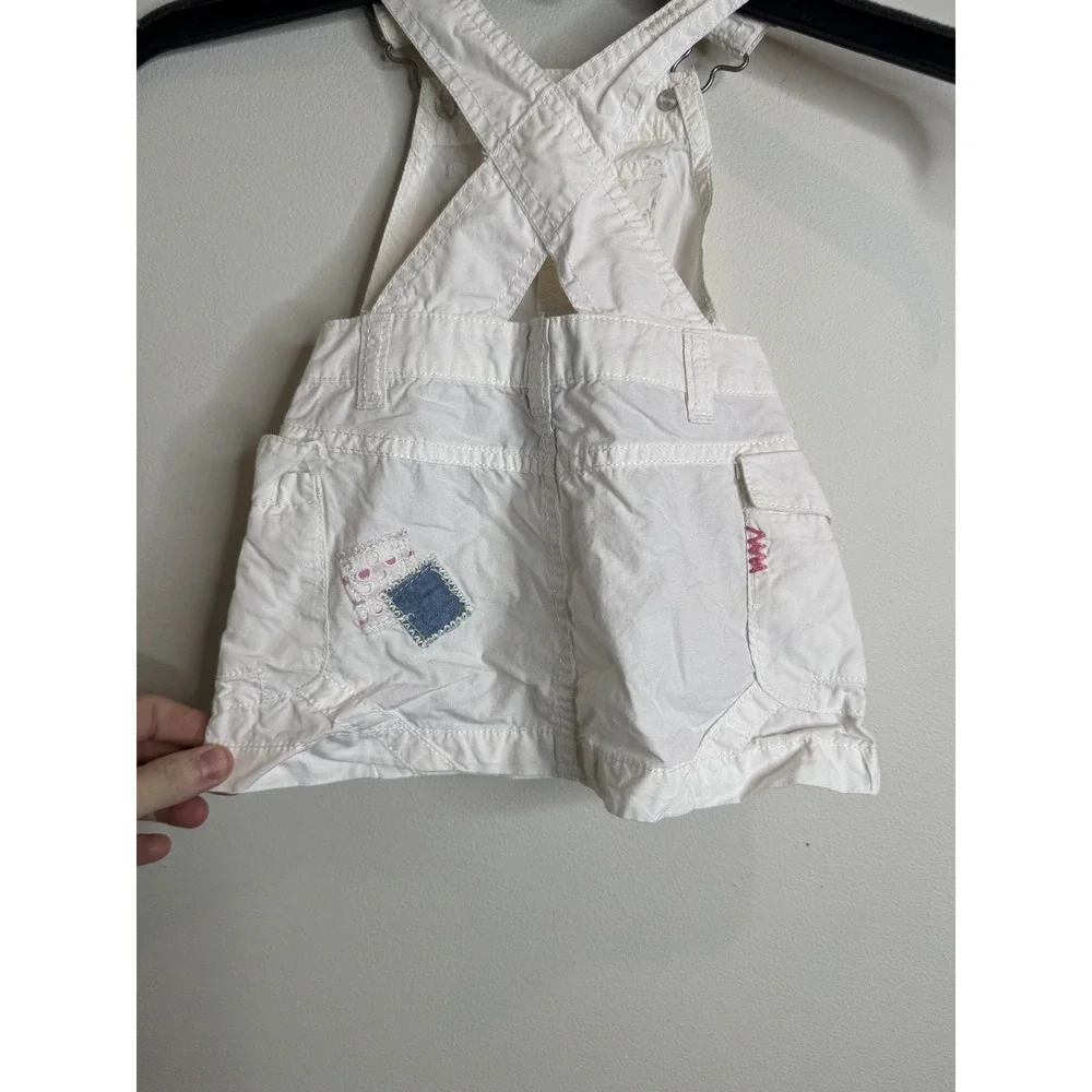Ralph Lauren‎ Baby Girls 12M Overalls Dress Patchwork Pinafore Jumper Toddler